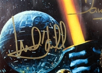 Star Wars Impressive Cast-Signed 11 x 14 Framed Photograph w/ 6 Sigs (BAS/Beckett)