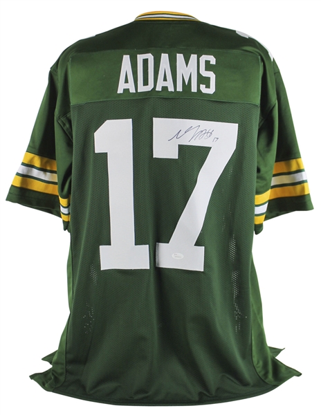 Davante Adams Signed Green Bay Packers Jersey (JSA)