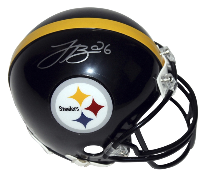 LeVeon Bell Signed Pittsburgh Steelers Mini Helmet (JSA)