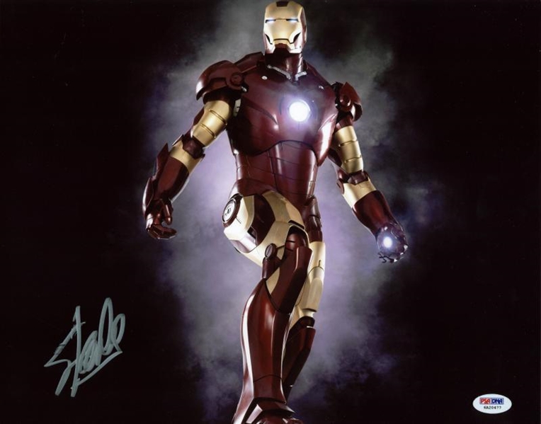 Stan Lee Signed "Iron Man" 11" x 14" Photograph (PSA/DNA)