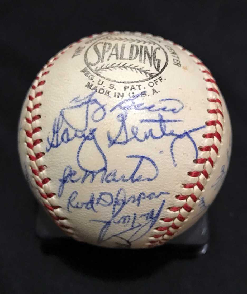 1969 New York Mets Team Signed Baseball (26 Signatures) - Miracle, Lot  #42112