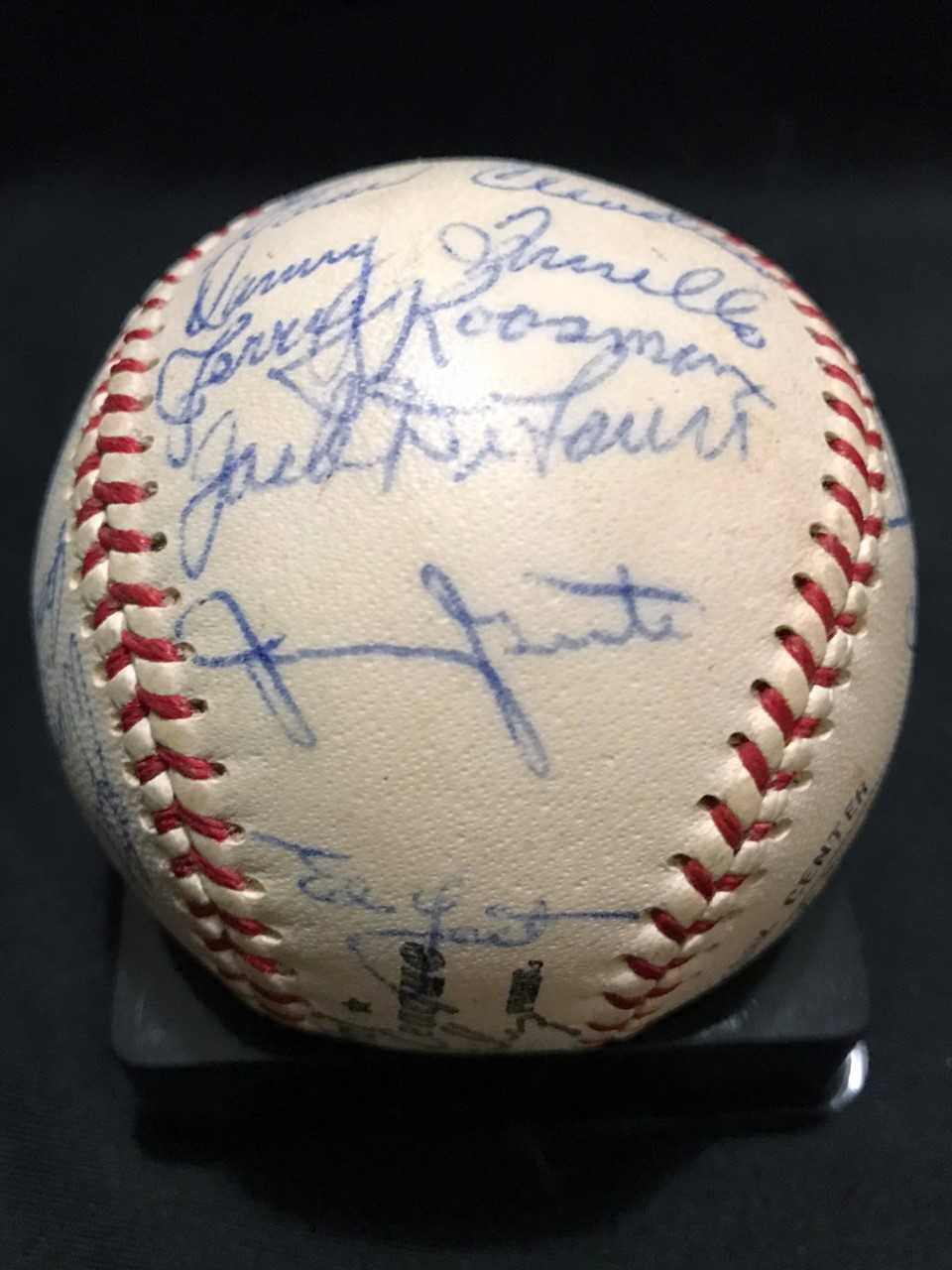 1969 WSC NY Mets Team Signed Photo 11x14 Seaver Auto Ryan Yogi +29 Sig  FRAME JSA