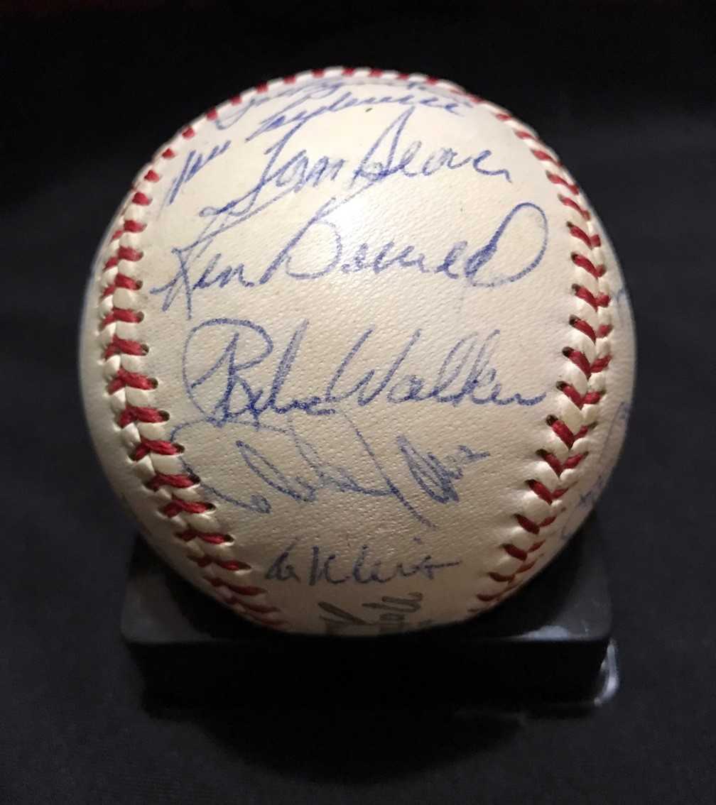 Charitybuzz: 1969 Mets World Series Champs Signed Memorabilia