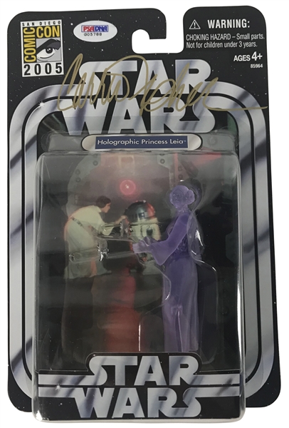 holographic princess leia figure