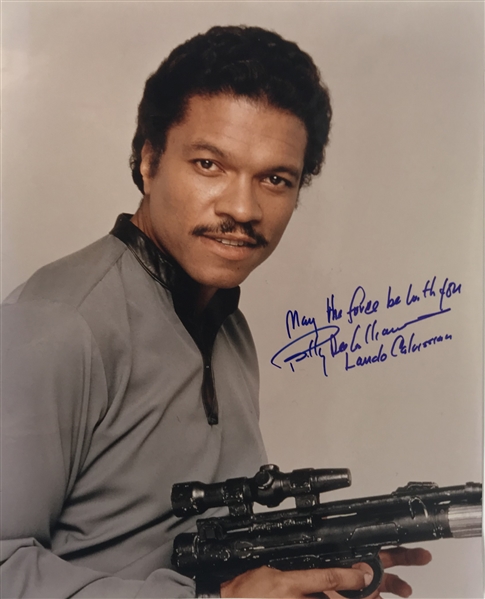 Billy Dee Williams Rare Over-Sized 16" x 20" Signed & Inscribed Photograph (Beckett/BAS Guaranteed)
