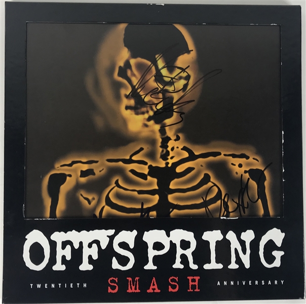 Offspring Group Signed "Smash" Box Set w/ 3 Signatures! (JSA)