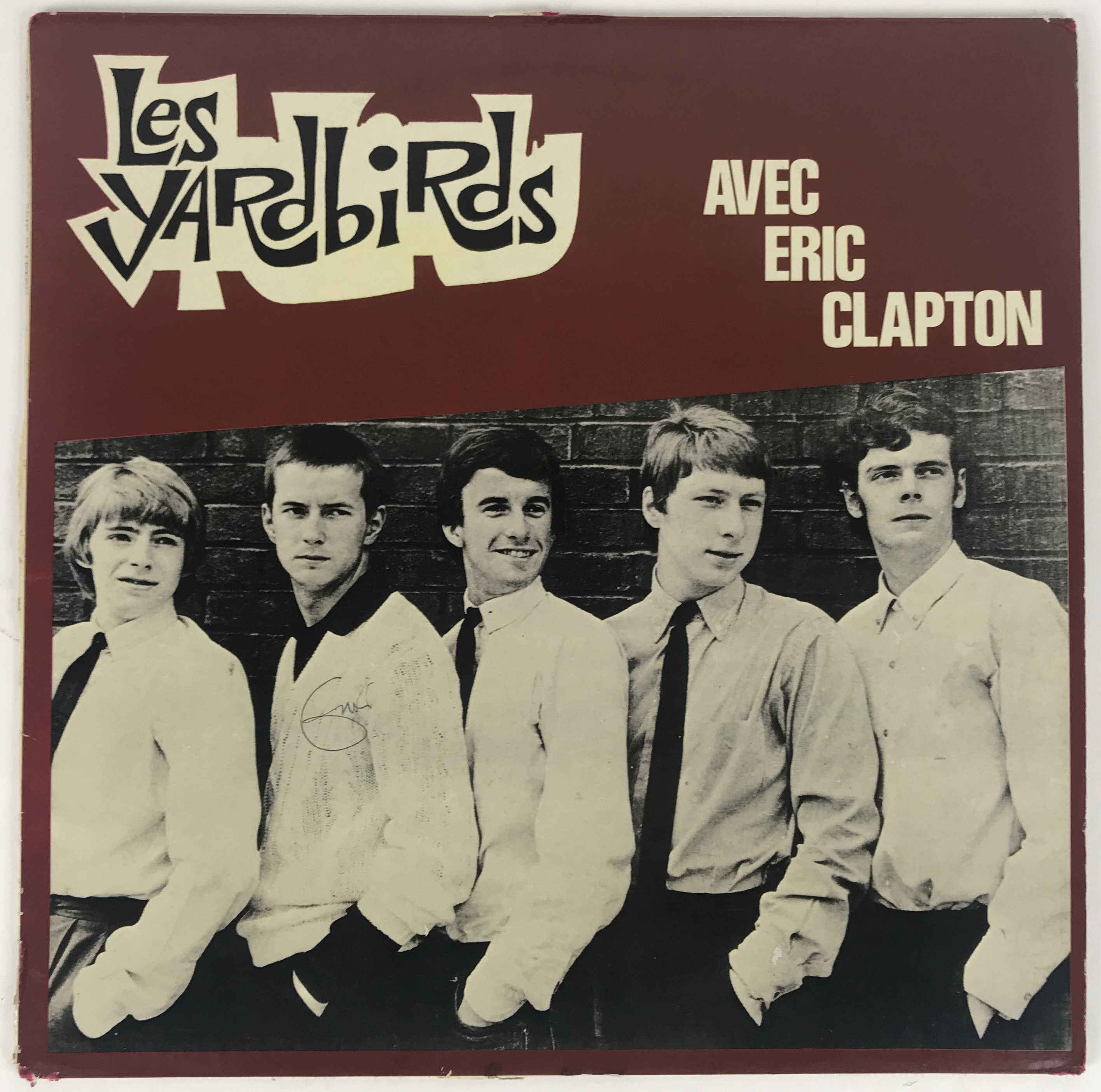 Lot Detail - Eric Clapton Rare Signed The Yardbirds Album (JSA)