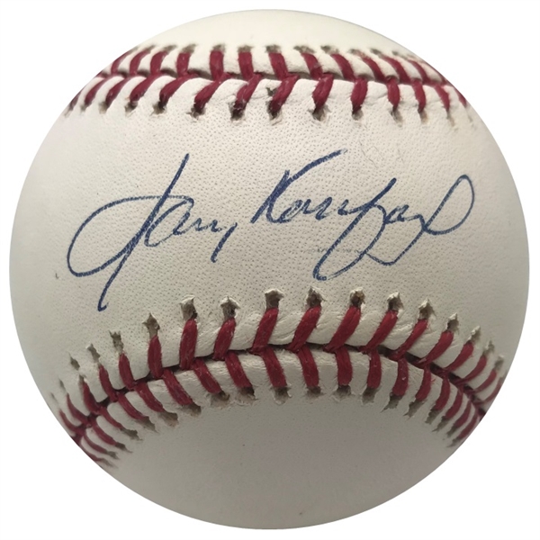 Sandy Koufax Impressive Signed OML Baseball (Steiner & MLB)