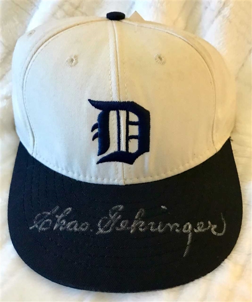Charles Gehringer Signed Detroit Tigers Baseball Cap (BAS/Beckett Guaranteed)