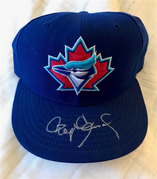 Roger Clemens Signed Toronto Blue Jays Baseball Cap (BAS/Beckett Guaranteed)