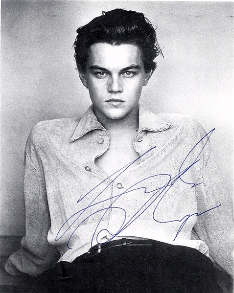 Leonardo DiCaprio Vintage Signed c.1997 Titanic-Era 4" x 6" Photograph (JSA)