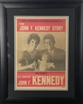 President John F. Kennedy Over-Signed 11" x 14" Signed "Re-Elect Kennedy" Newspaper Photograph (JSA)