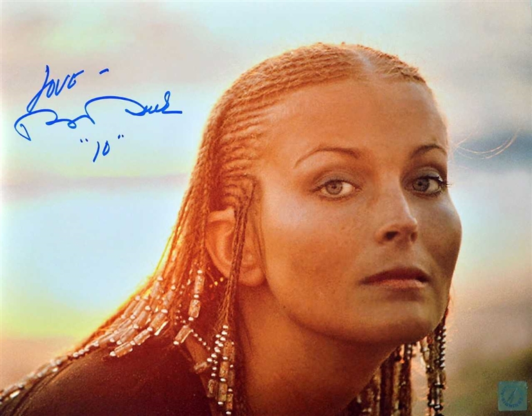 Bo Derek Superbly Signed & Inscribed 11" x 14" Color Photo as "The Perfect 10" (Beckett/BAS Guaranteed)