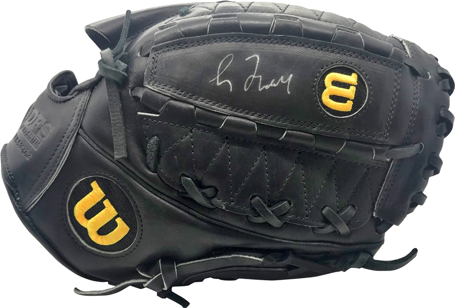 Greg Maddux Rare Signed Wilson Baseball Glove (JSA)