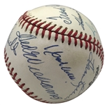 500 Home Run Club Impressive Signed ONL Baseball w/ Original 11! (BAS/Beckett Guaranteed)