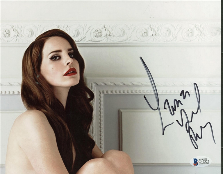 Lana Del Rey Signed 8" x 10" Color Photograph (Beckett/BAS)