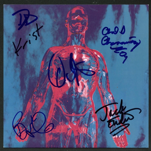 Nirvana Group Signed 7" 45 Album w/ 6 Signatures! (Beckett/BAS Guaranteed)