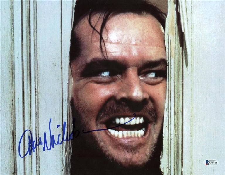 Jack Nicholson Signed "The Shining" 11" x 14" Color Photograph (Beckett/BAS)