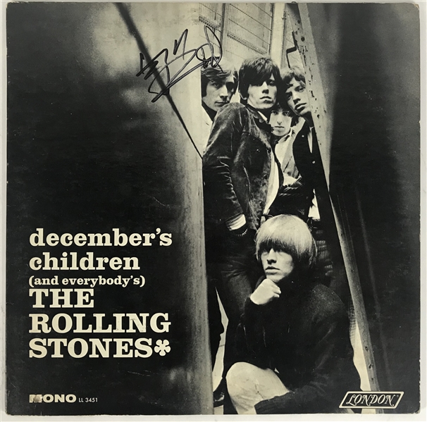 The Rolling Stones: Keith Richards Signed "Decembers Children" Album (Beckett/BAS Guaranteed)