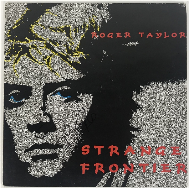 Queen: Roger Taylor Signed "Strange Frontier" Album (JSA)