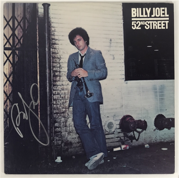 Billy Joel Signed "52nd Street" Album (Beckett/BAS Guaranteed)