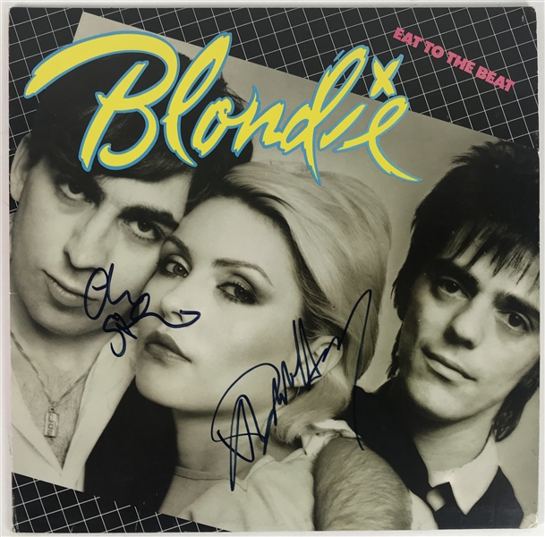 Blondie & Iggy Pop Lot of Two (2) Signed Albums (Beckett/BAS Guaranteed)