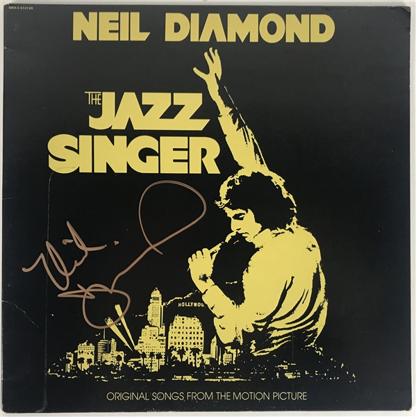 Neil Diamond Signed "The Jazz Singer" Album (Beckett/BAS Guaranteed)