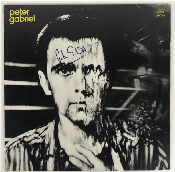 Peter Gabriel Near-Mint Signed Album (Beckett/BAS Guaranteed)