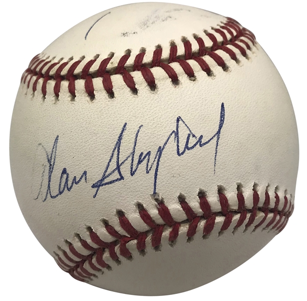 Alan Shepard Rare Signed OAL Baseball (BAS/Beckett)