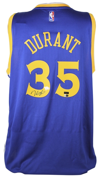 Kevin Durant Signed Adidas Golden State Warriors Swingman Jersey (Fanatics)