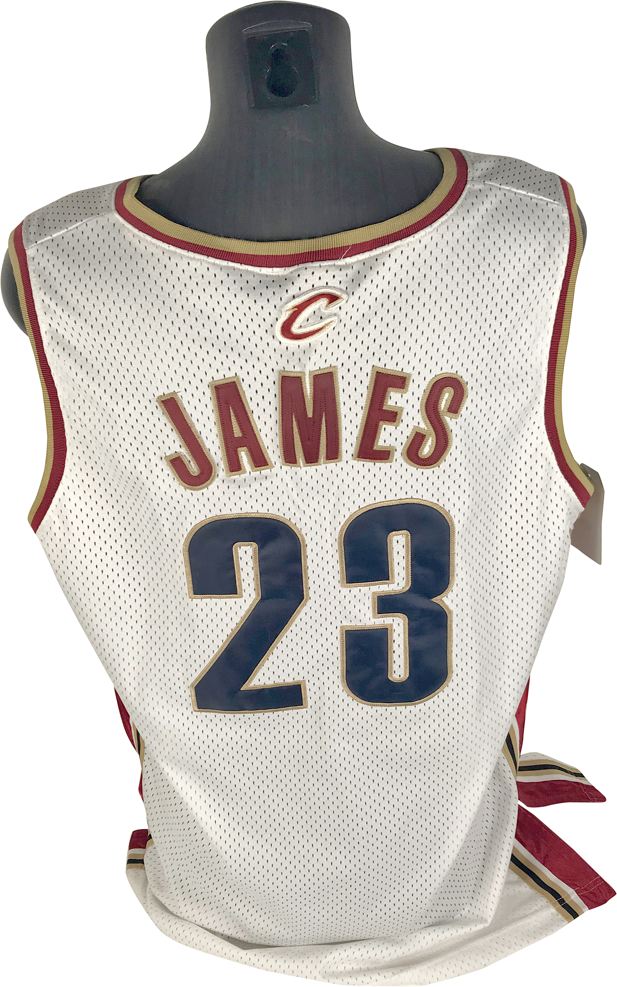 Lebron James Game Worn Used Rookie Jersey Autograph Upper Deck + Mears  2003-2004