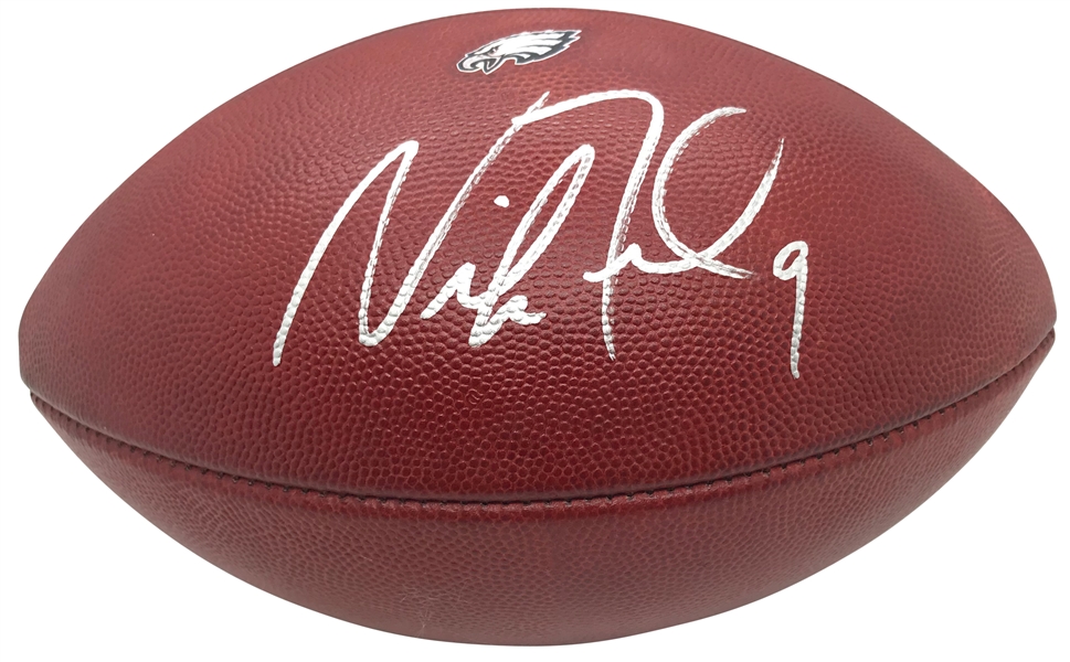 Super Bowl MVP: Nick Foles Signed & Game Used Eagles Football (PSA/DNA)