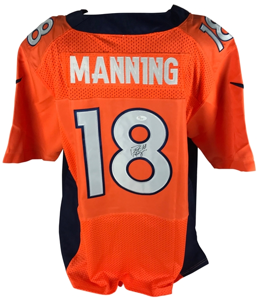 Peyton Manning Signed Denver Broncos Jersey (JSA)