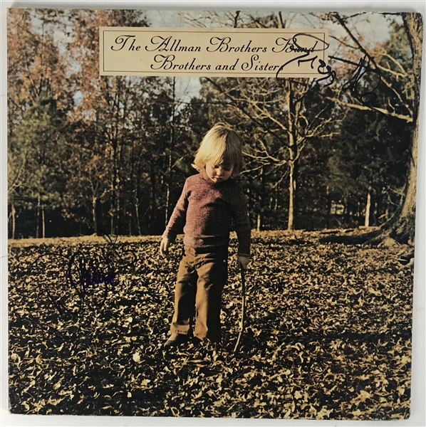 The Allman Brothers Signed "Brothers & Sisters" Album w/ Gregg Allman! (Beckett/BAS Guaranteed)