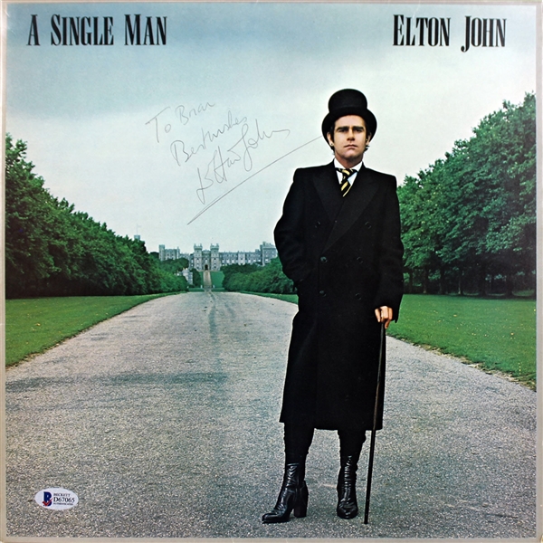 Elton John Signed "A Single Man" Album (BAS/Beckett)