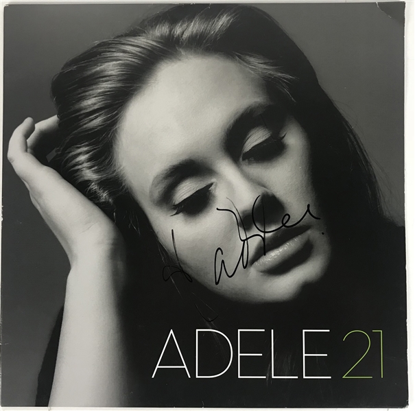 Adele Signed "21" Album (JSA)