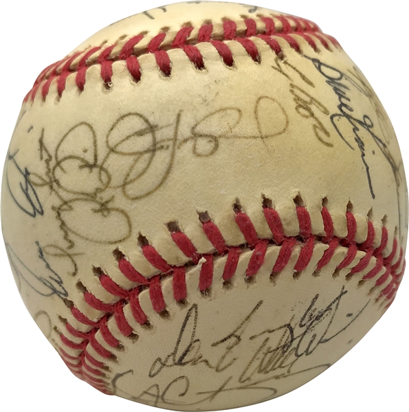 1998 NL All-Star Team Signed Baseball w/ Gwynn, Bonds, Biggio & More! (PSA/DNA)