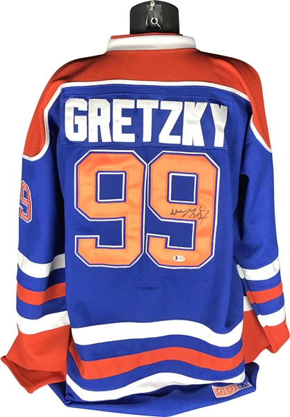 Wayne Gretzky Signed Oilers CCM Jersey (Beckett/BAS)