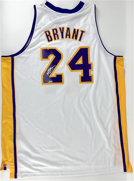 Kobe Bryant Signed LA Lakers Jersey (Panini Hologram)