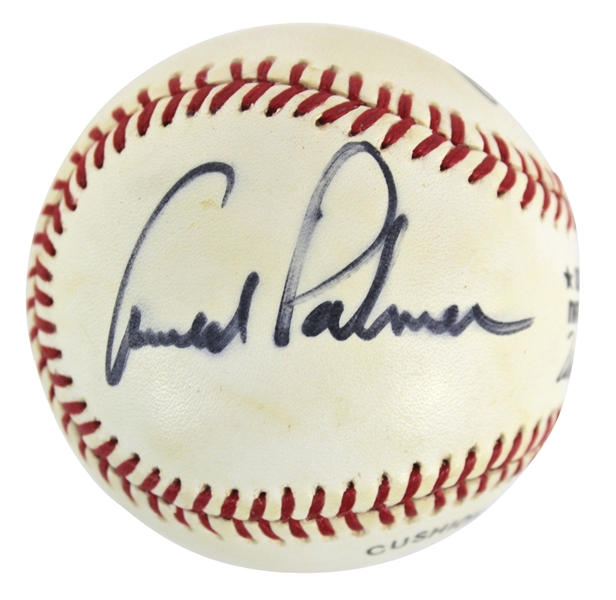 Arnold Palmer Signed ONL Baseball (JSA)