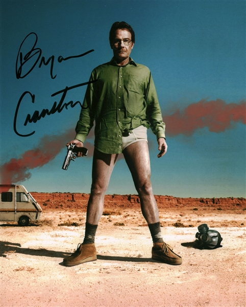 Bryan Cranston Signed 8" x 10" Color "Breaking Bad" Photograph (Beckett/BAS Guaranteed)