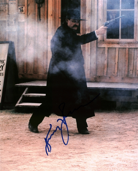 Kurt Russell Signed 11" x 14" Color "Tombstone" Photograph (Beckett/BAS Guaranteed)