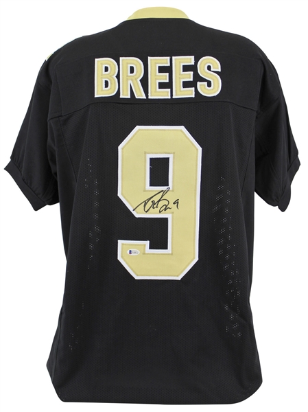 Drew Brees Signed New Orleans Saints Jersey (BAS/Beckett)