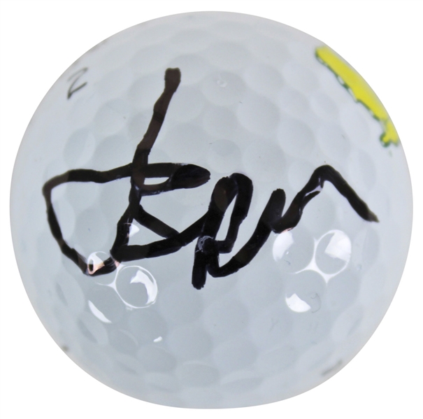 Jordan Spieth Signed Titleist 2 Masters Logo Golf Ball (JSA)