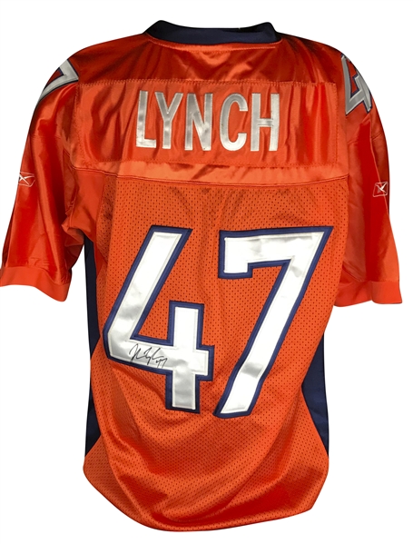 John Lynch Signed Denver Broncos Jersey (Beckett/BAS Guaranteed)