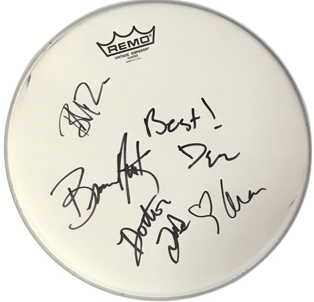 Prince & The Revolution Multi-Signed Remo Drumhead w/ 5 Signatures (Beckett/BAS Guaranteed)