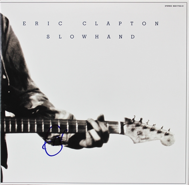 Eric Clapton Signed "Slowhand" Record Album (Beckett/BAS)
