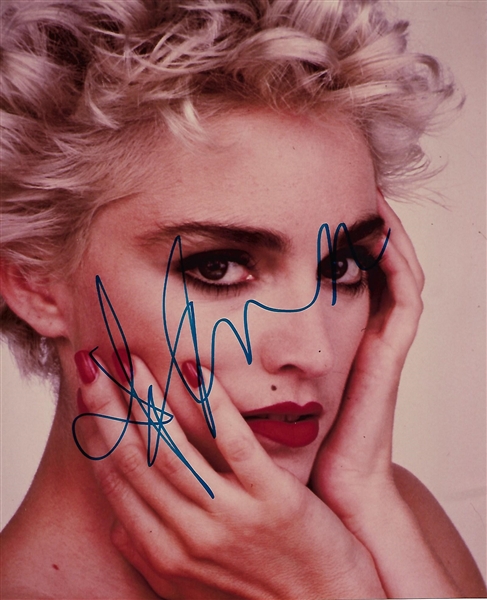 Madonna Signed 8" x 10" Color Photograph (PSA)