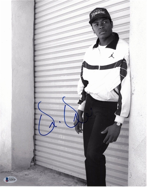 Dr. Dre Rare Signed 11" x 14" Photograph (BAS/Beckett)