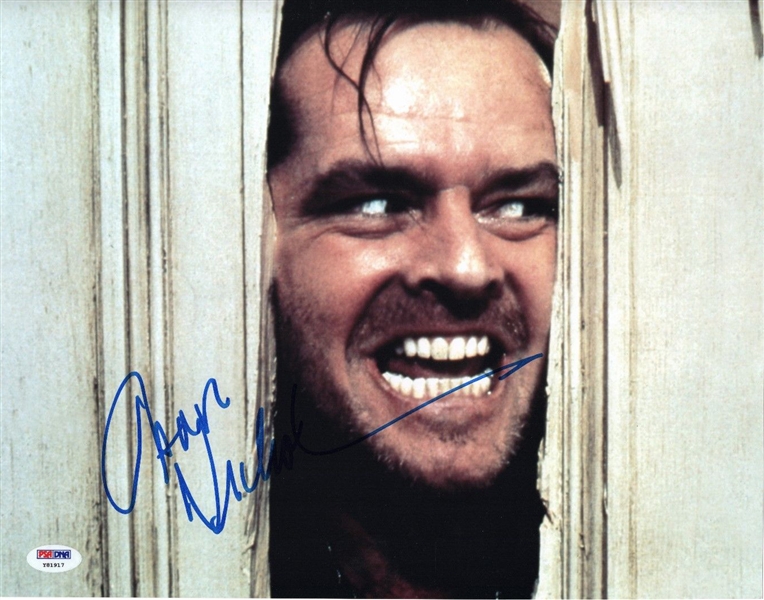 Jack Nicholson Signed "The Shining" 11" x 14" Color Photograph (PSA/DNA)